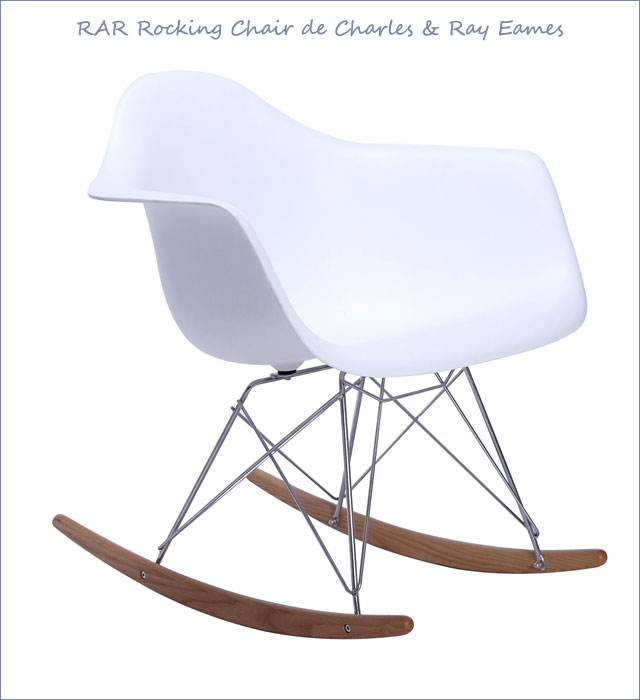 Silla RAR Rocking Chair de Charles & Ray Eames en SuperStudio.com